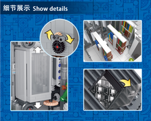 Lade das Bild in den Galerie-Viewer, Mork 011001 - Modern Library mit Beleuchtung - Neu - 2789 Teile - OVP
