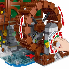 Lade das Bild in den Galerie-Viewer, Mork 033005 - Mittelalterliche Wassermühle - Neu - 2312 Teile - OVP
