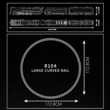 Lade das Bild in den Galerie-Viewer, Mould King 12031 - Union Pacific UP844 Dampflokomotive mit RC - Neu - 3357 Teile - OVP
