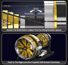 Lade das Bild in den Galerie-Viewer, Mould King 10141 - Aircraft Engine - Flugzeugmotor - Neu - 2256 Teile - OVP
