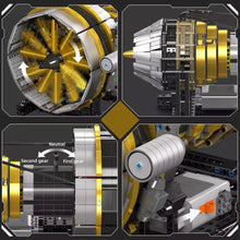 Lade das Bild in den Galerie-Viewer, Mould King 10141 - Aircraft Engine - Flugzeugmotor - Neu - 2256 Teile - OVP
