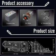 Lade das Bild in den Galerie-Viewer, Mould King 11014 - Achterbahn mit Motor - Neu - 3646 Teile - OVP
