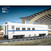 Lade das Bild in den Galerie-Viewer, Mould King 12002CX - CRH2 High-Speed-Train Personenwagen mit Schienen - Neu - 838 Teile - OVP
