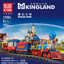Lade das Bild in den Galerie-Viewer, Mould King 12004 - RC Dream Train mit Motor und Schienen - Neu - 1502 Teile - OVP

