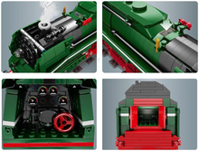 Lade das Bild in den Galerie-Viewer, Mould King 12007 - Deutscher Schnellzug mit Motor, RC und Beleuchtung - Neu - 2348 Teile - OVP
