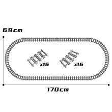 Lade das Bild in den Galerie-Viewer, Mould King 12007 - Deutscher Schnellzug mit Motor, RC und Beleuchtung - Neu - 2348 Teile - OVP
