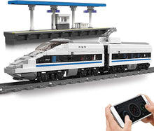Lade das Bild in den Galerie-Viewer, Mould King 12021 - Hochgeschwindigkeitszug mit RC - Neu - 1211 Teile - OVP
