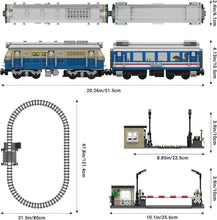 Lade das Bild in den Galerie-Viewer, Mould King 12022 - Diesellokomotive mit RC - Neu - 1212 Teile - OVP
