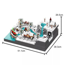 Lade das Bild in den Galerie-Viewer, Mould King 12029 - Eisenbahn mit Winterlandschaft mit RC - Neu - 4234 Teile - OVP
