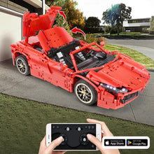 Lade das Bild in den Galerie-Viewer, Mould King 13048 - Ferrari 488 Spider - Neu - 2083 Teile - OVP BESCHÄDIGT - DE
