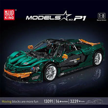Lade das Bild in den Galerie-Viewer, Mould King 13091D - McLaren P1 - Motor - Neu - 3268 Teile - OVP
