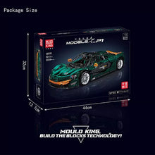 Lade das Bild in den Galerie-Viewer, Mould King 13091D - McLaren P1 - Motor - Neu - 3268 Teile - OVP
