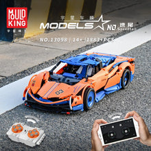 Lade das Bild in den Galerie-Viewer, Mould King 13098 - Speedtail - Motor&amp;RC - Neu - 1883 Teile - OVP
