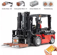 Lade das Bild in den Galerie-Viewer, Mould King 13106 - Gabelstapler - Motor - RC - Neu - 1743 Teile - OVP
