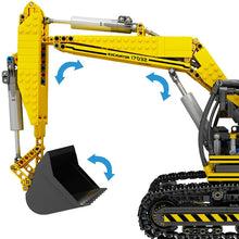 Lade das Bild in den Galerie-Viewer, Mould King 13112 - Bagger / Exavater inkl. Motor und RC - Neu - 1830 Teile - OVP
