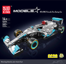 Lade das Bild in den Galerie-Viewer, Mould King 13171 - Formel 1 AMG Rennwagen inkl. Motor und RC - Neu - 1257 Teile - OVP
