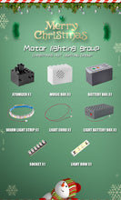 Lade das Bild in den Galerie-Viewer, Mould King 16011 - Weihnachtshaus mit Licht, Nebelmaschine und Sound - Neu - 3693 Teile - OVP
