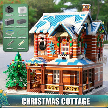 Lade das Bild in den Galerie-Viewer, Mould King 16011 - Weihnachtshaus mit Licht, Nebelmaschine und Sound - Neu - 3693 Teile - OVP
