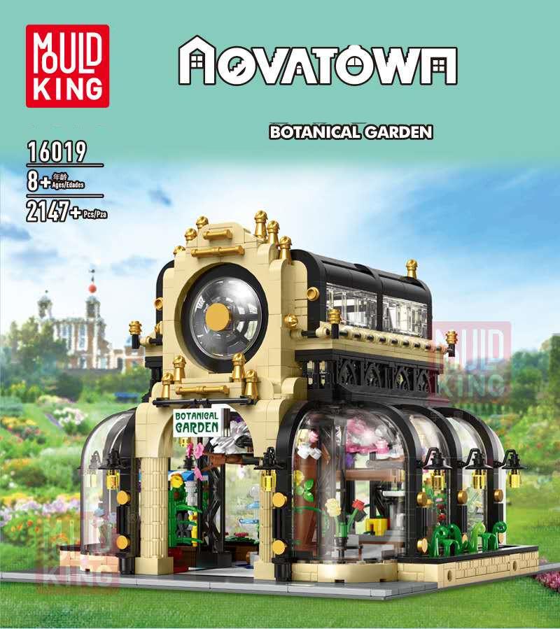 Mould King 16019 - Botanical Garden mit Licht - Neu - 2147 Teile - OVP