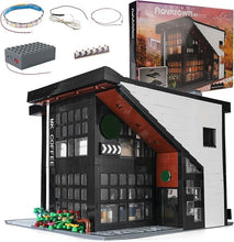 Lade das Bild in den Galerie-Viewer, Mould King 16036 - The Modern Cafe mit Beleuchtung - Neu - 2728 Teile - OVP
