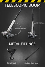 Lade das Bild in den Galerie-Viewer, Mould King 17002 - Liebherr 11200 Kran inkl. Motor und RC - Neu - 4000 Teile - OVP
