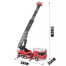 Lade das Bild in den Galerie-Viewer, Mould King 17022 - Fire Truck - Feuerwehrauto inkl. Motor und RC - Neu - 4886 Teile - OVP
