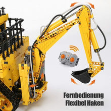 Lade das Bild in den Galerie-Viewer, Mould King 17023 - Pneumatic Bulldozer inkl. Motor und RC - Neu - 3963 Teile - OVP
