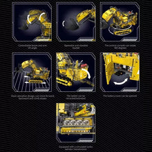 Lade das Bild in den Galerie-Viewer, Mould King 17070 - Raupenbagger inkl. Motor und RC - Neu - 4767 Teile - OVP
