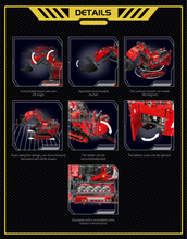 Lade das Bild in den Galerie-Viewer, Mould King 17071 - Liebherr R 9800 Schwerlastbagger inkl. Motor und RC - Neu - 4767 Teile - OVP
