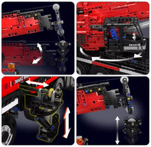 Lade das Bild in den Galerie-Viewer, Mould King 17074 - LTM 1100 Mobiler Kran inkl. Motor und RC - Neu - 3218 Teile - OVP
