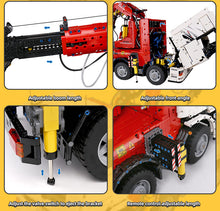 Lade das Bild in den Galerie-Viewer, Mould King 19002 - Pneumatic Kranwagen - Neu - 8238 Teile inkl. RC und Motor - OVP
