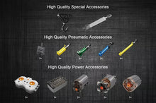 Lade das Bild in den Galerie-Viewer, Mould King 20009 - Bergungskran inkl. Motor und RC - Neu - 5539 Teile - OVP
