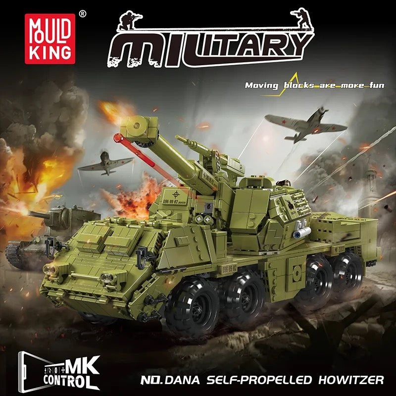 Mould King 20031 - DANA Self propelled Howizer - Neu - 1923 Teile - OVP