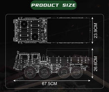 Lade das Bild in den Galerie-Viewer, Mould King 20039 - Militärtruck Tara Kolos - Neu - 4733 Teile - RC - OVP
