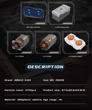 Lade das Bild in den Galerie-Viewer, Mould King 20039 - Militärtruck Tara Kolos - Neu - 4733 Teile - RC - OVP
