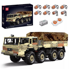 Lade das Bild in den Galerie-Viewer, Mould King 20040 - Militärtruck Tara Kolos - Neu - 4733 Teile - RC - OVP
