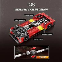 Lade das Bild in den Galerie-Viewer, Reobrix 11041 - The Red Supercar - Neu - 1370 Teile - OVP
