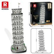Lade das Bild in den Galerie-Viewer, Reobrix 66025 -  Schiefer Turm von Pisa - Neu - 7652 Teile - OVP
