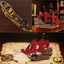 Lade das Bild in den Galerie-Viewer, Reobrix 66049 - Revenge Segelschiff - Neu - 5666 Teile - OVP
