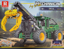 Lade das Bild in den Galerie-Viewer, Reobrix 22027 - John Deere 948L II Forstschlepper inkl. Motor - Neu - 1741 Teile - OVP
