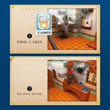 Lade das Bild in den Galerie-Viewer, Reobrix 66007 - Mittelalterlicher Angelladen - Neu - 2450 Teile - OVP
