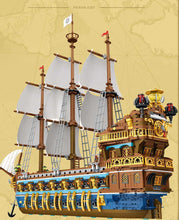 Lade das Bild in den Galerie-Viewer, Reobrix 66011 -  Königliches Schiff "The Sun" - Neu - 3162 Teile - OVP
