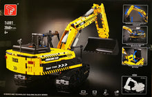 Lade das Bild in den Galerie-Viewer, TGL T4001 - Excavator - Bagger - RC m. Motor - Neu - 2068 Teile - OVP
