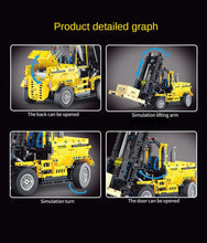 Lade das Bild in den Galerie-Viewer, TGL T4003 - Gabelstapler - Forklift - RC m. Motor - Neu - 2028 Teile - OVP
