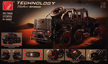 Lade das Bild in den Galerie-Viewer, TGL T5020 - Mercedes Benz G63 AMG 6X6 schwarz - Neu - 3171 Teile - OVP
