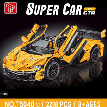 Lade das Bild in den Galerie-Viewer, TGL T5040 - P1 GTR Sports Car gelb - Neu - 2298 Teile - OVP
