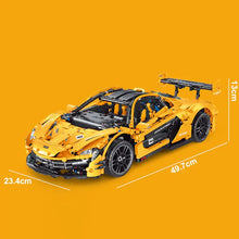 Lade das Bild in den Galerie-Viewer, TGL T5040 - P1 GTR Sports Car gelb - Neu - 2298 Teile - OVP
