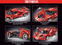 Lade das Bild in den Galerie-Viewer, TGL T5042 - Ford GT 1:8 Sports Car rot - Neu - 3056 Teile - OVP
