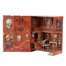 Lade das Bild in den Galerie-Viewer, Book Nook - 3D Miniaturhaus - DIY - BV02-003 - Grimms small Building inkl. Licht
