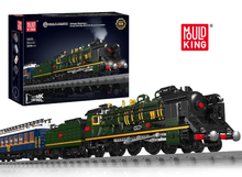 Lade das Bild in den Galerie-Viewer, Mould King 12025 - Orient Express Dampflokomotive mit RC - Neu - 3898 Teile - OVP
